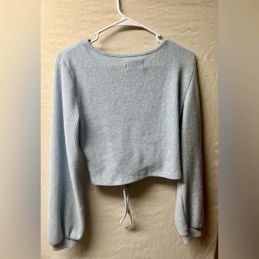 Kittenish Knit Set, M/L, Baby Blue, Jogger - Picture 6 of 8